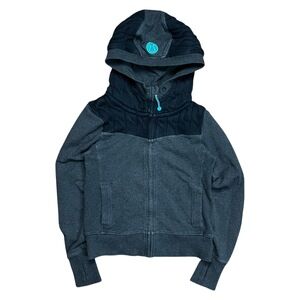 Y2K Lululemon Fireside Scuba Cable Knit Full-zip Hoodie - 8